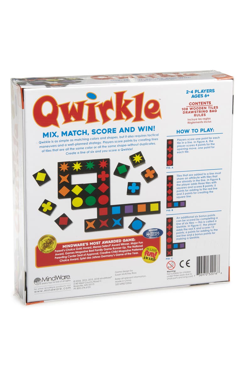 MindWare Qwirkle Game, Alternate, color, 