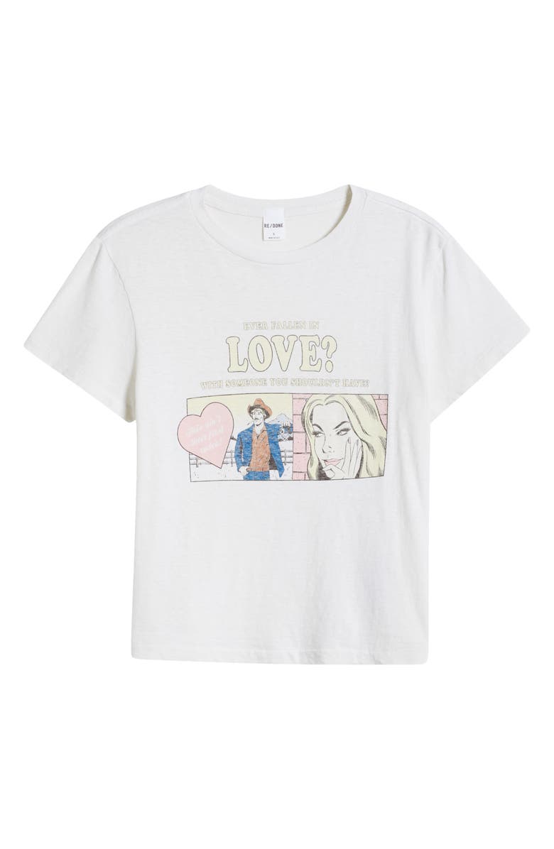 Re/Done Classic Love Cotton Graphic T-Shirt, Alternate, color, 