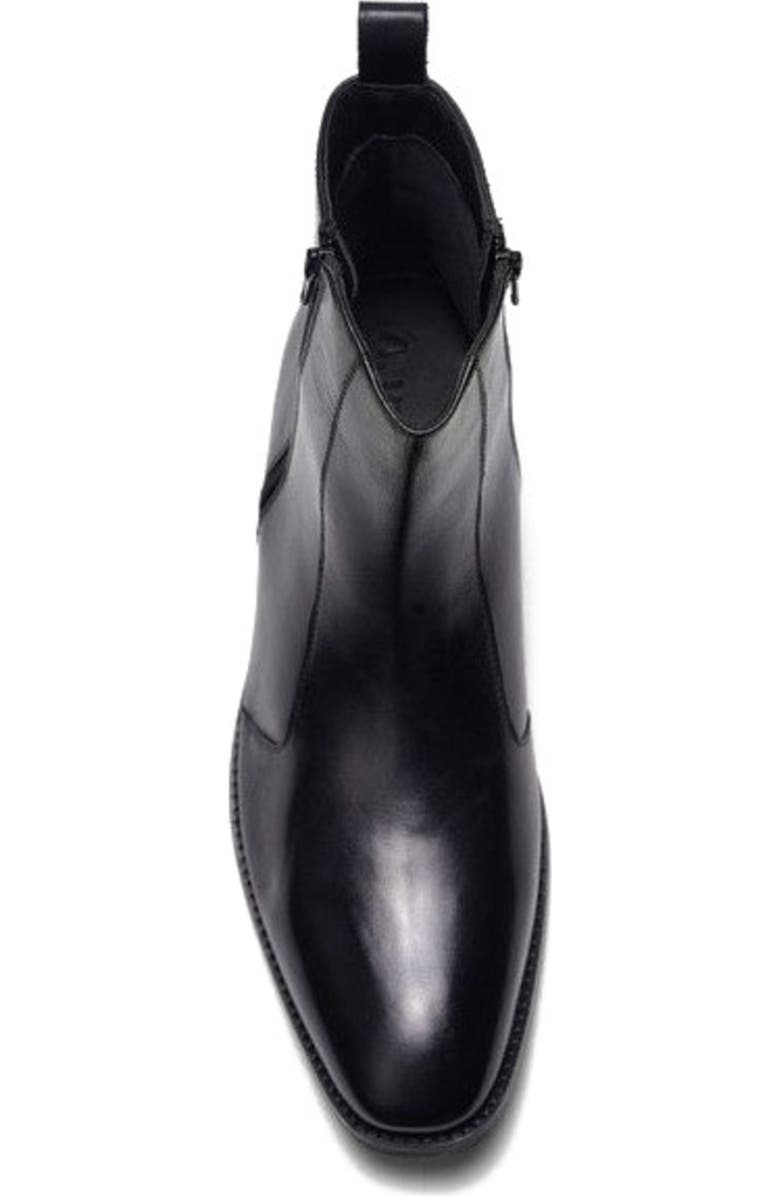 A. Veer Lexington Zip Boot, Alternate, color, Black Leather