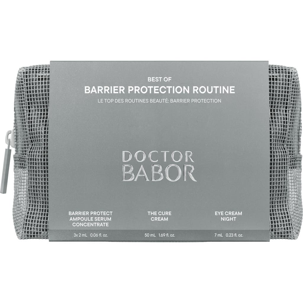 Babor The Cure Set $265 Value In Silver