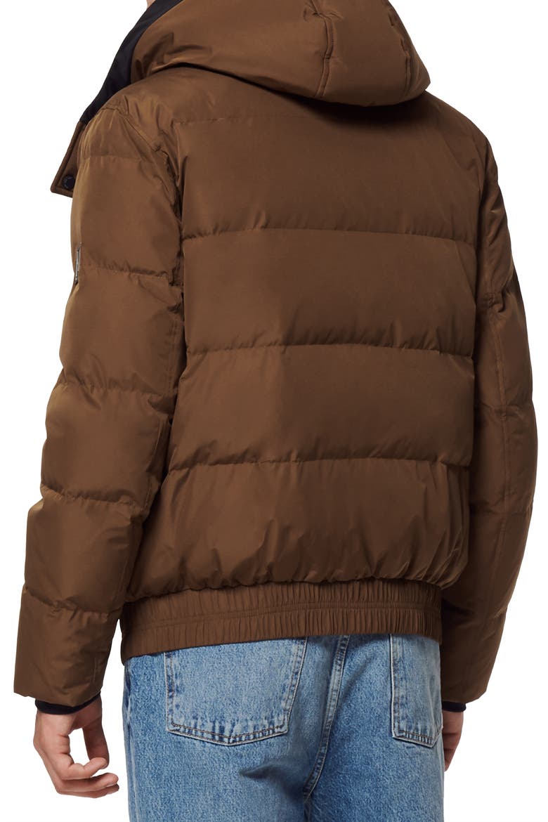 Phoenix Water Resistant Down & Feather Coat, Alternate, color, CAPPUCCINO