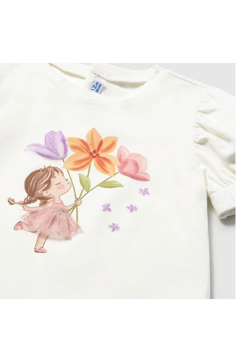 Mayoral Doll T-Shirt, Alternate, color, White