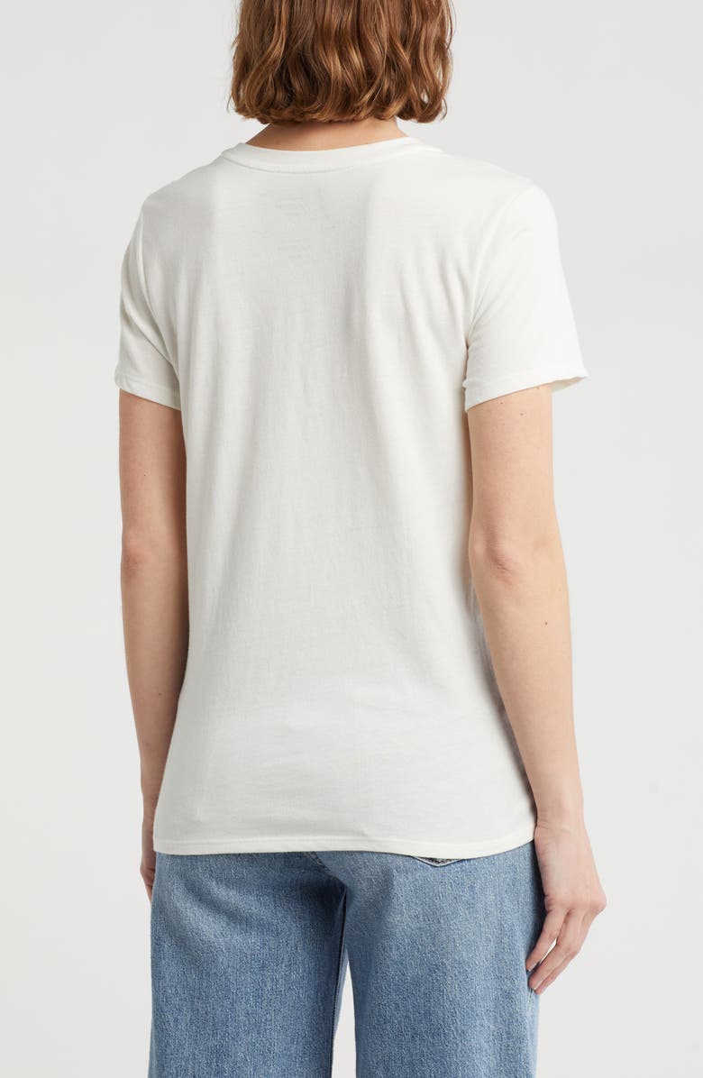 Lucky Brand Janis Joplin Graphic Crop T-Shirt, Alternate, color, Marshmallow