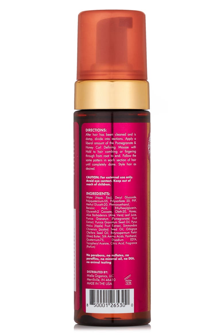 Pomegranate & Honey Curl Defining Mousse with Hold - 7.5 oz., Alternate, color, NO COLOR