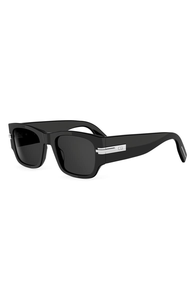 DIOR BlackSuit XL S4I 52mm Square Sunglasses, Alternate, color, 