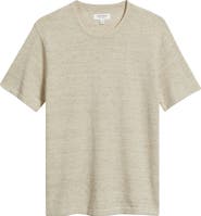 Nordstrom Linen & Cotton Short Sleeve Sweater Tee
