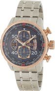 INVICTA Men's Aviator Chronograph Bracelet Watch, 48mm