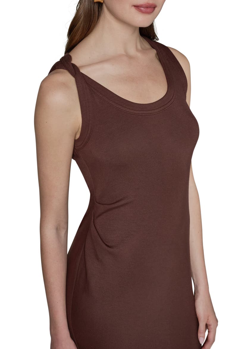 Sleeveless Body-Con Midi Dress, Alternate, color, CANYON
