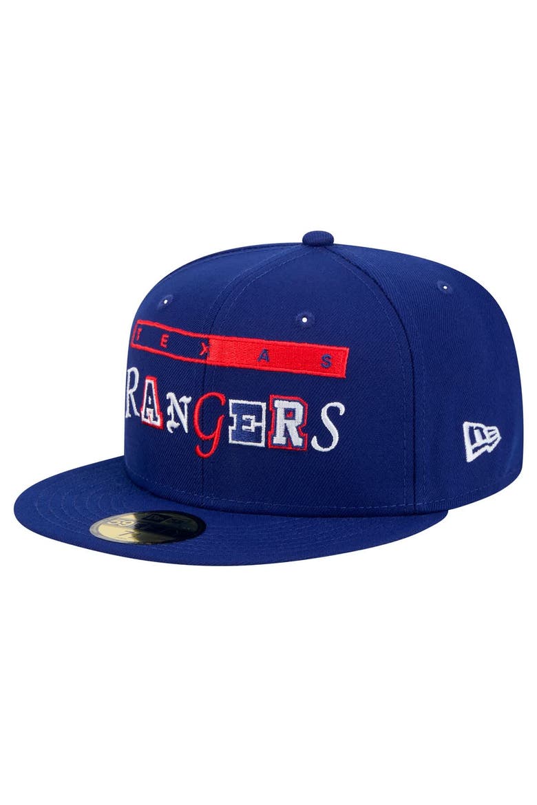 Men's New Era Royal Texas Rangers Ransom 59FIFTY Fitted Hat, Alternate, color, Royal