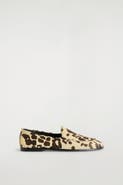 COS Animal-print Pony-hair Effect Leather Loafers