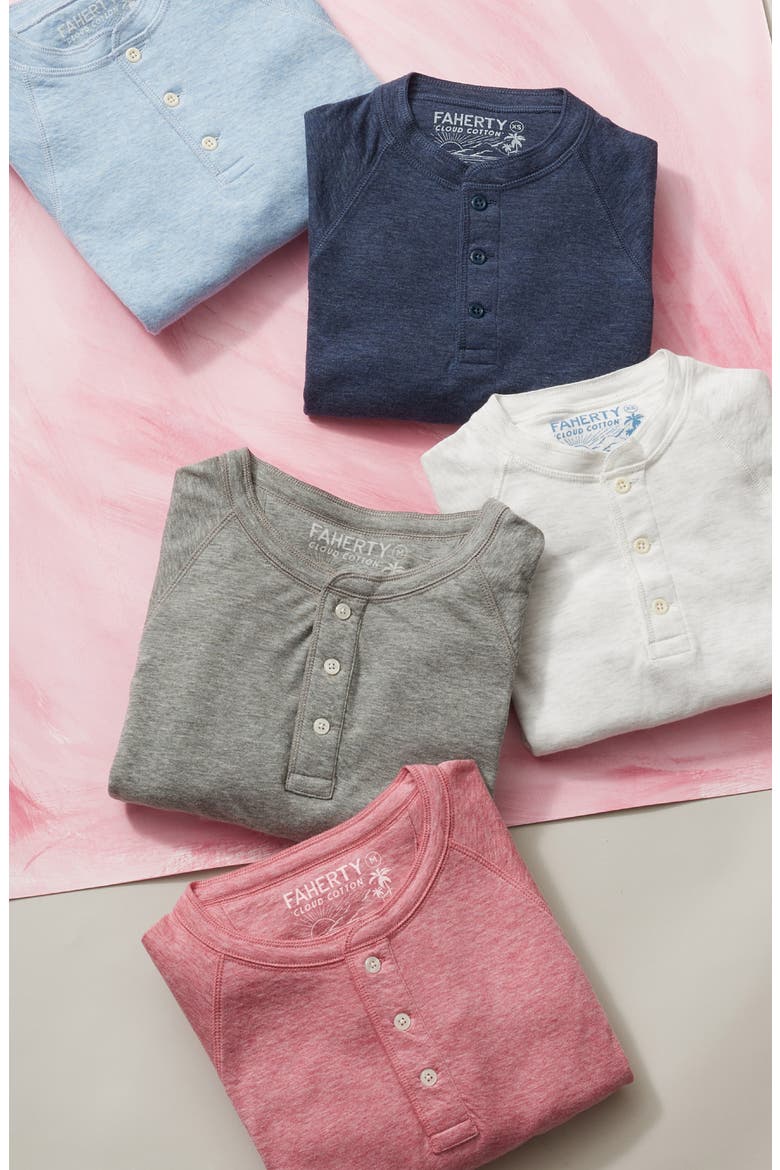 Cloud Henley, Alternate, color, DEEP FERN HEATHER