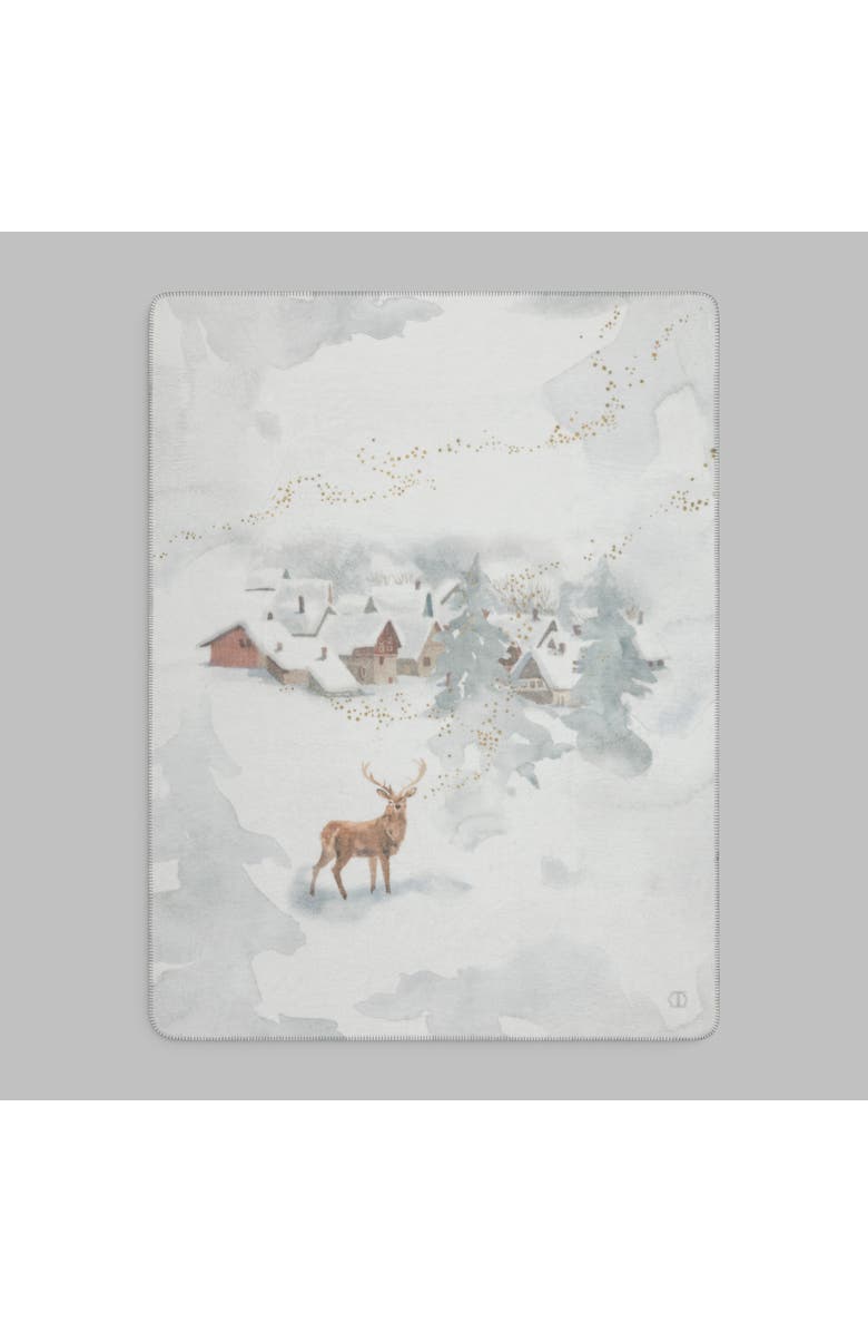 Togas Snowy Throw, Alternate, color, Grey