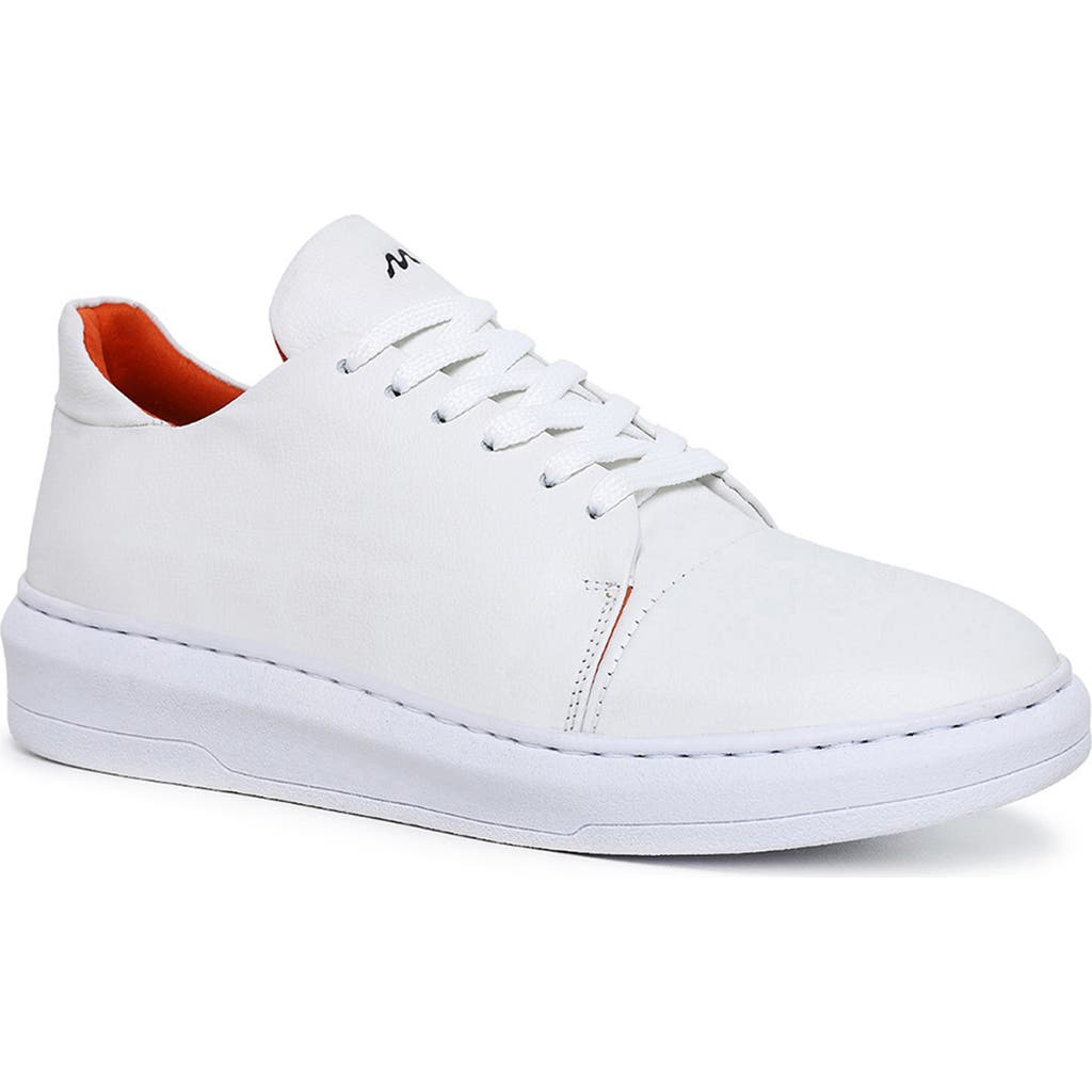 Sandro Moscoloni Leme Low Top Leather Sneaker in White  product