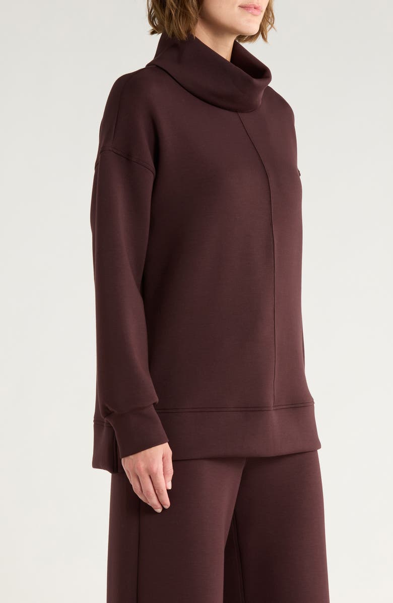 SPANX<sup>®</sup> Air Essentials Tunic Sweatshirt, Alternate, color, Truffle Brown