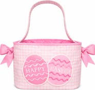Bits & Bows Happy Easter Egg Bow Basket