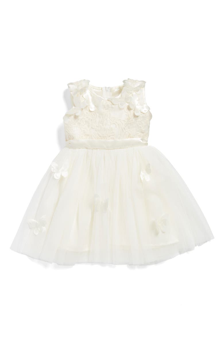 Popatu Butterfly Fit & Flare Dress, Main, color, 