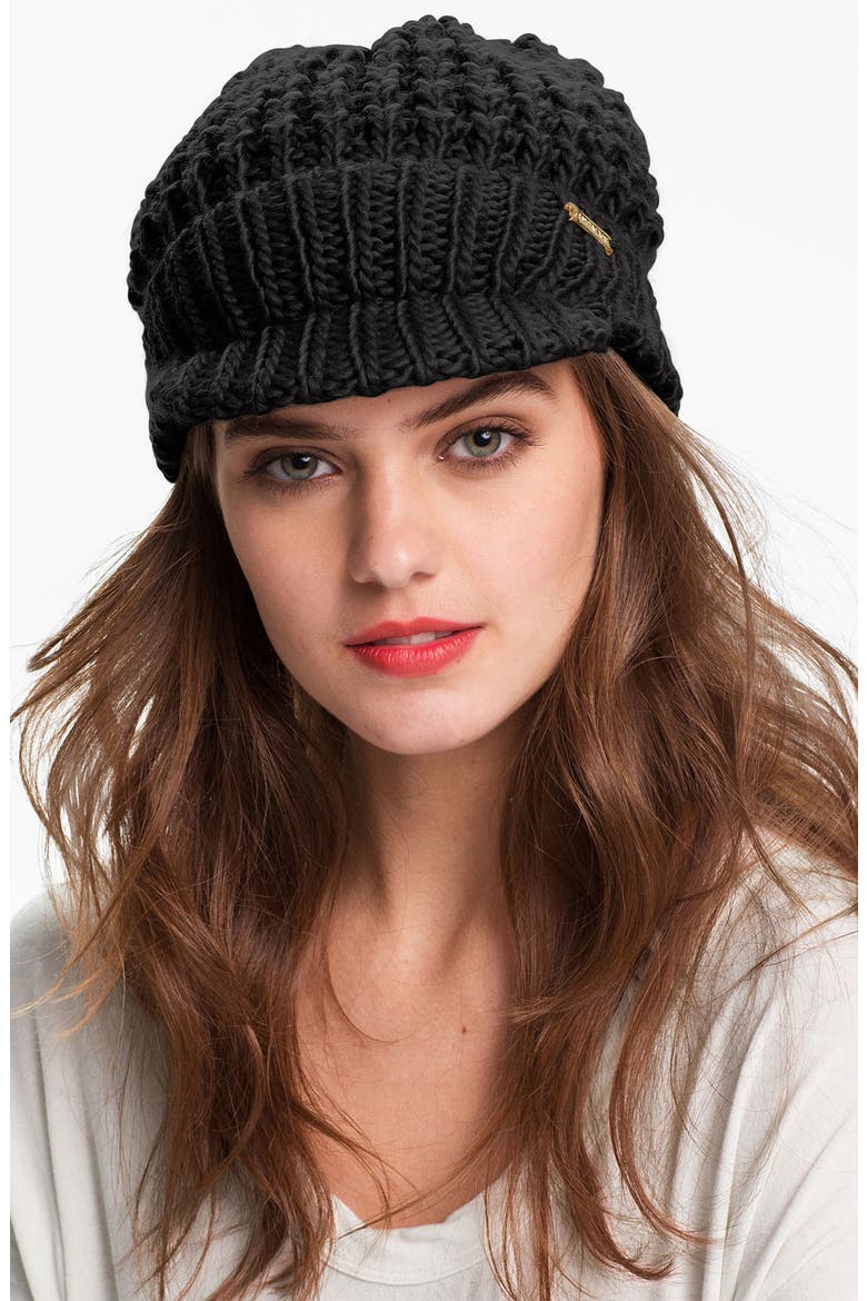 'Peak' Hat, Main, color, BLACK