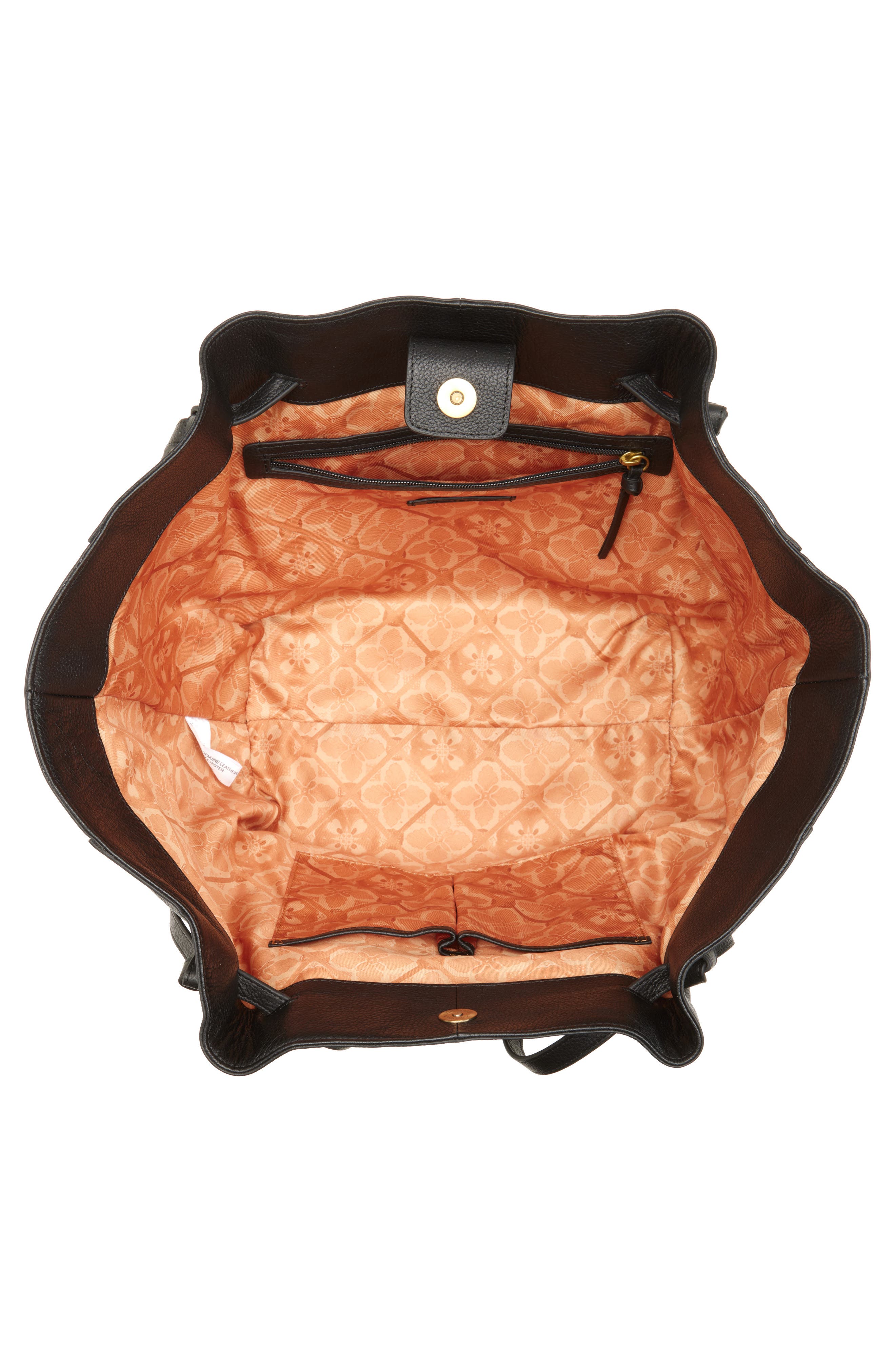 Lucky Brand Ayla Tote Bag, Alternate, color, Black