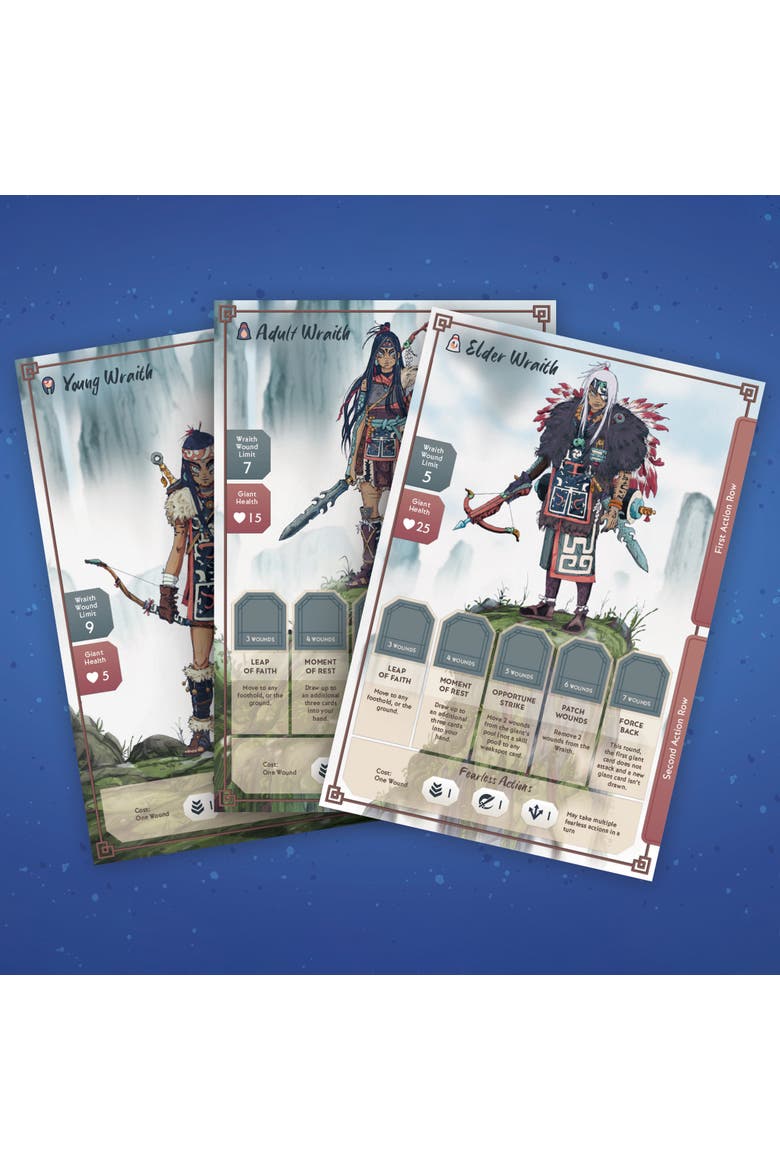 Wraith & The Giants Solo Hero Series Game, Alternate, color, Multicolored