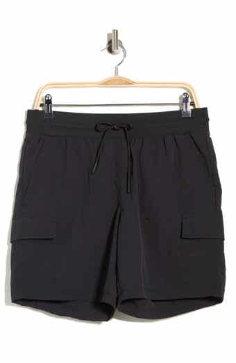 90 DEGREE BY REFLEX Crinkle Creed 7-Inch Cargo Shorts