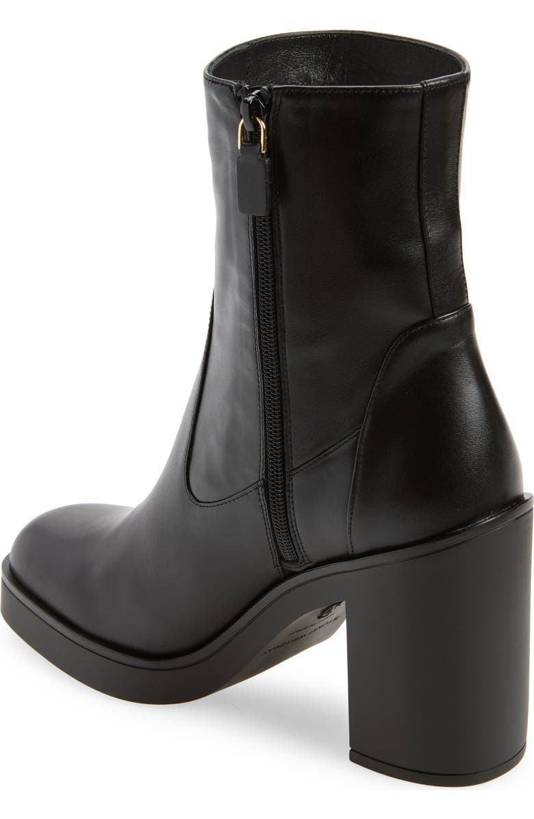 Stuart Weitzman Bethenny 80 Zip Bootie, Alternate, color,