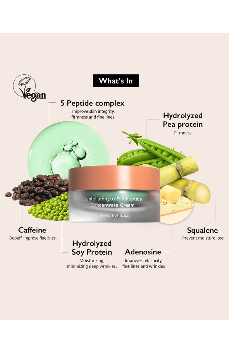 haruharu wonder Centella Phyto & 5 Peptide Concentrate Cream, Alternate, color, NO COLOR