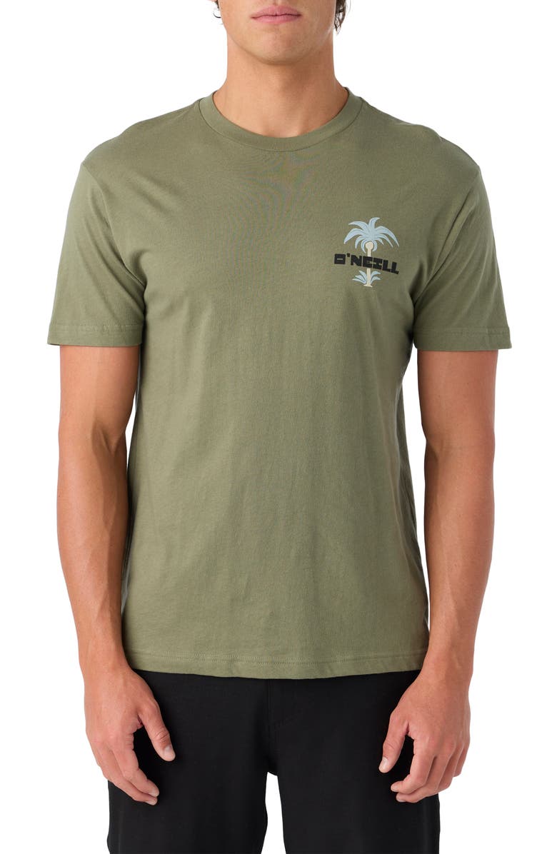 O'Neill Strainds Cotton Graphic T-Shirt, Main, color, 