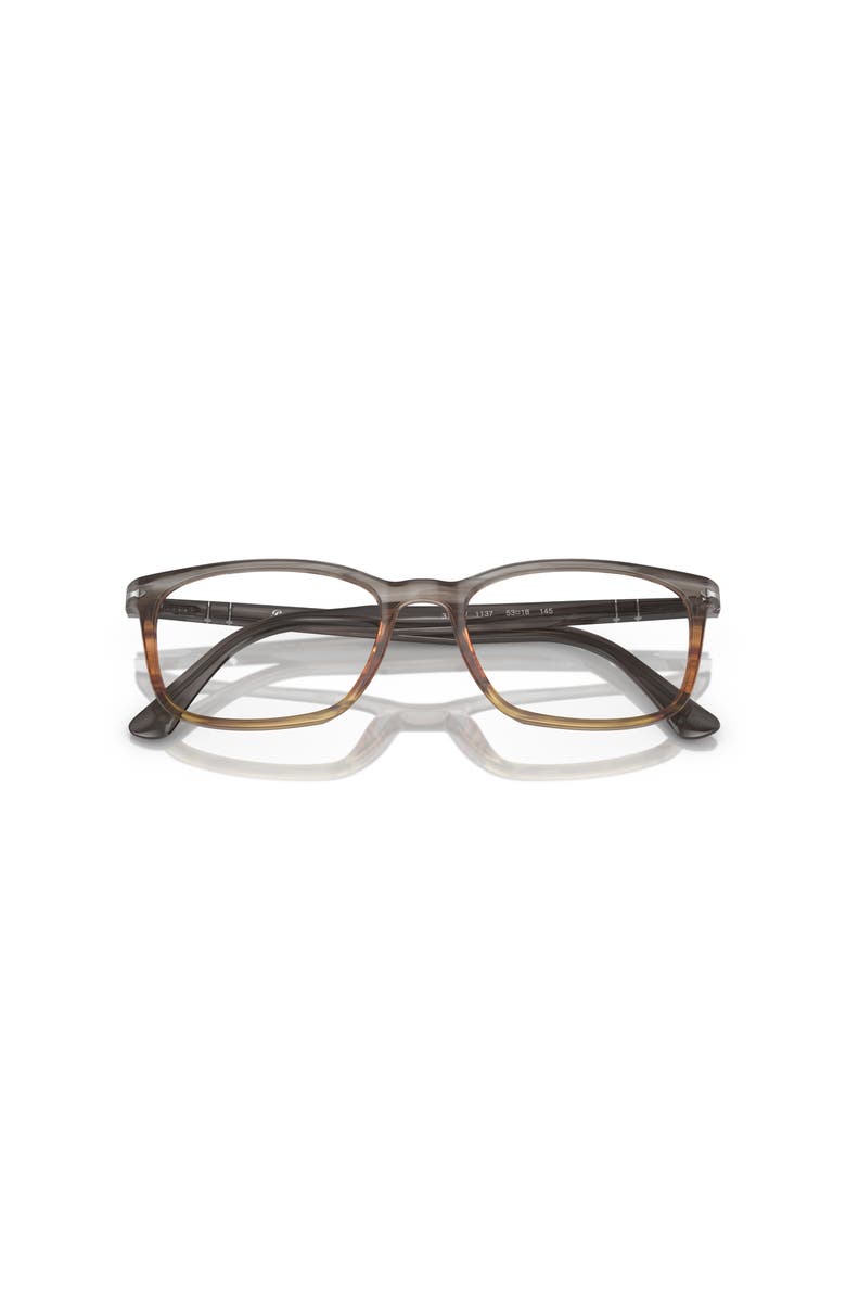 Persol 55mm Square optical glasses, Alternate, color, Grey