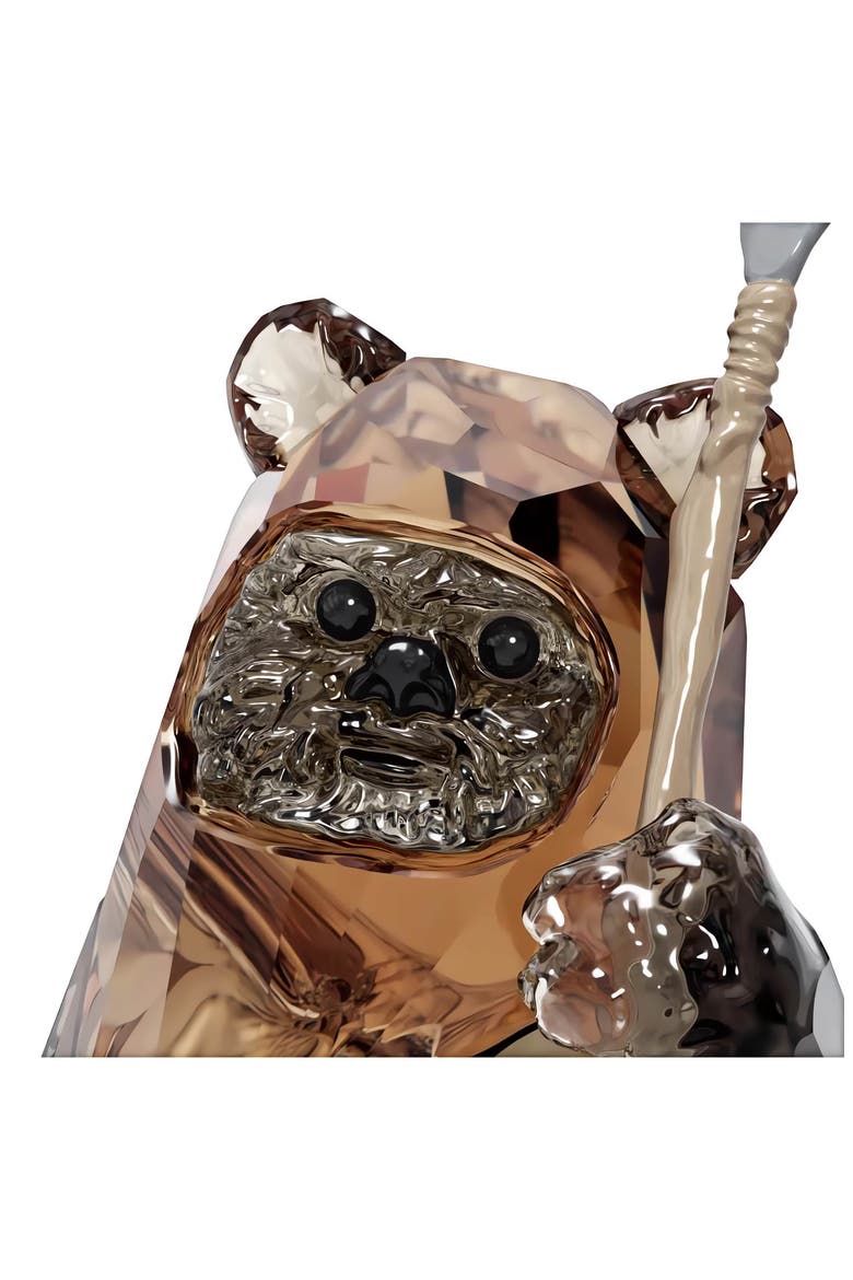 Star Wars™ Ewok Wicket Crystal Figurine, Alternate, color, MULTI