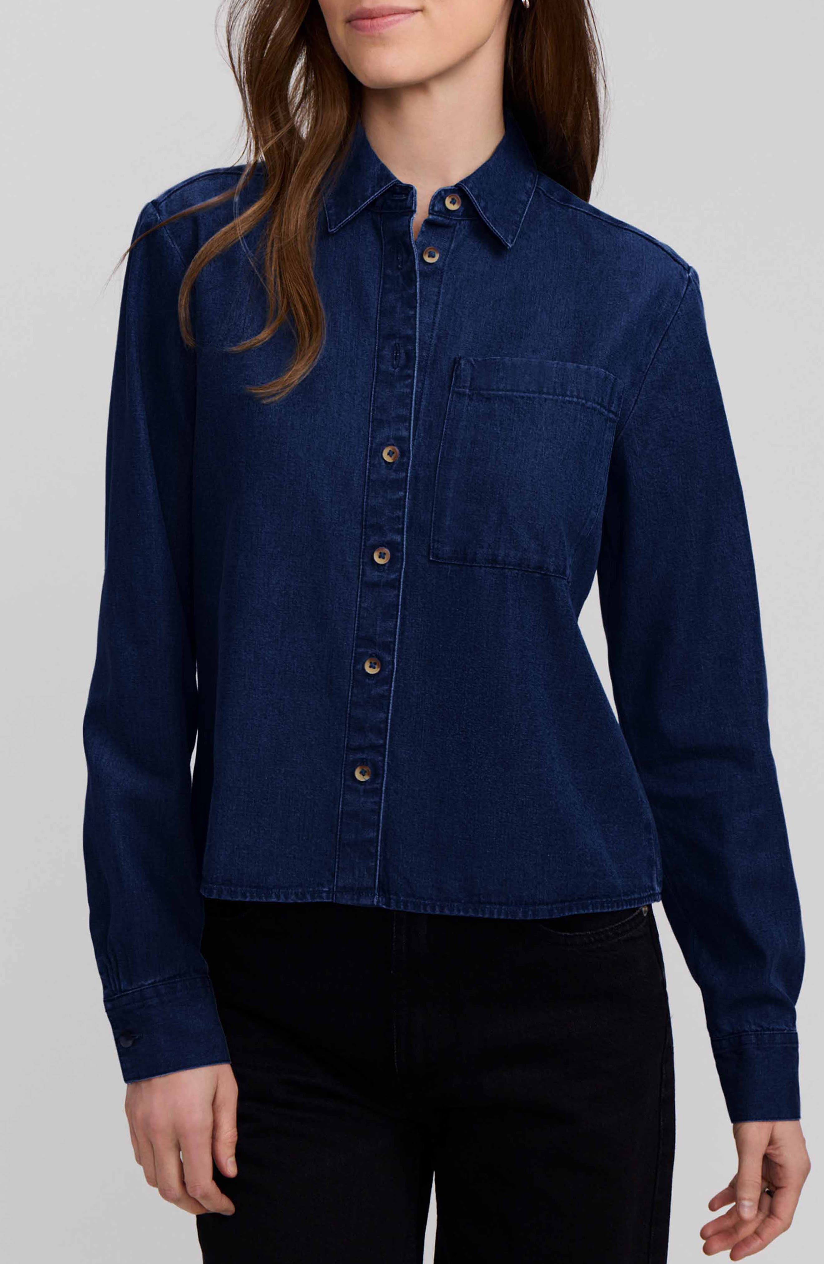 selected DARK WASH BLUE