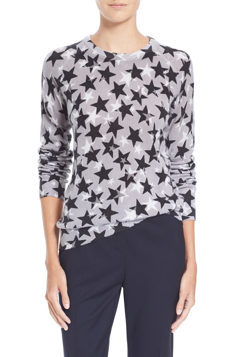 Equipment 'Sloane' Star Print Cashmere Sweater, Main, color, 