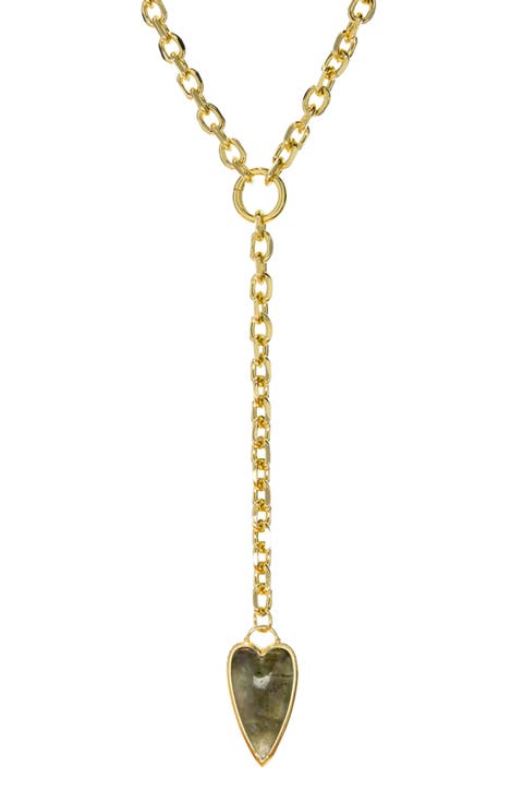 Emilia Heart Charm Y-Necklace
