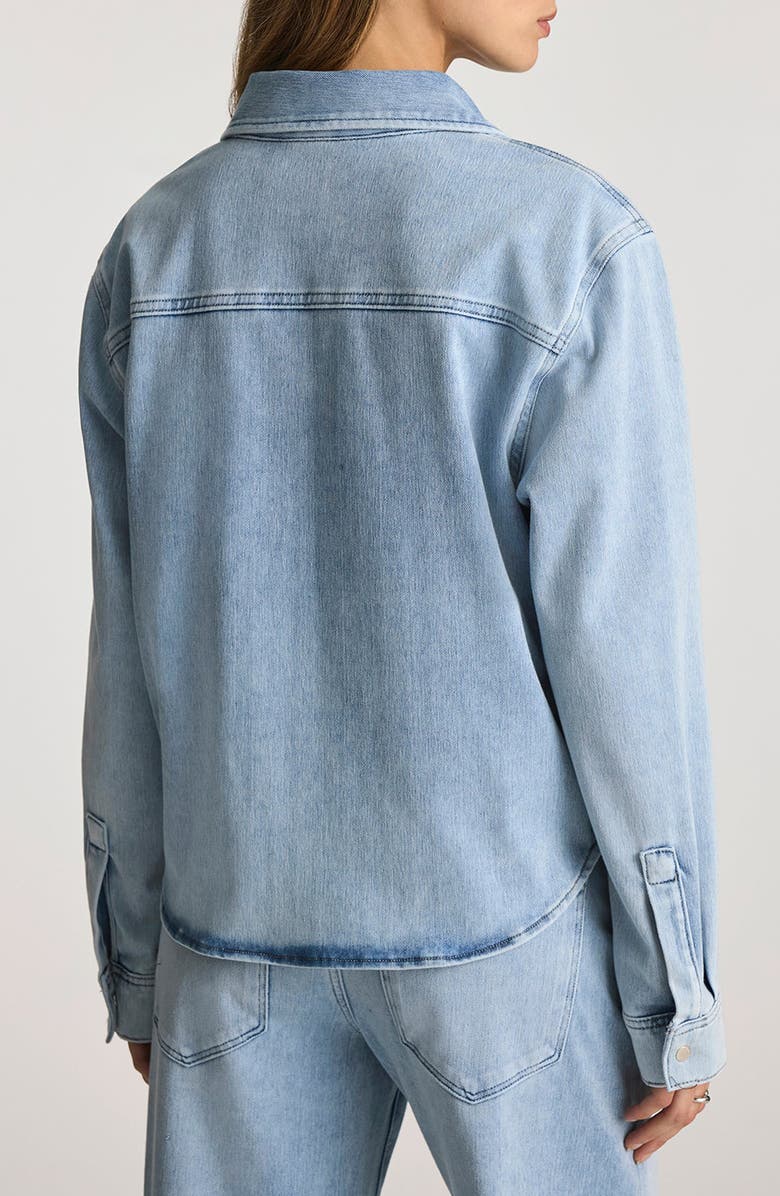 Mavi Jeans Tia Denim Shirt, Alternate, color, Light Move