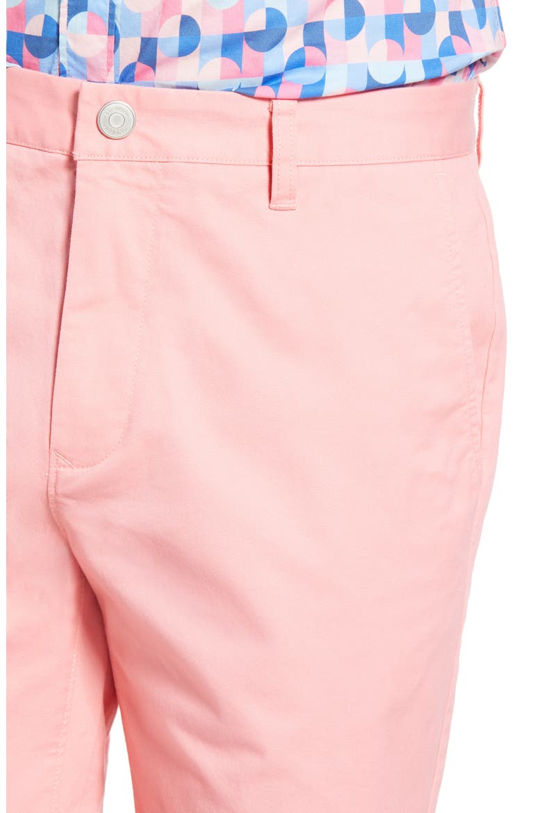 Stretch Washed Chino 9-Inch Shorts, Alternate, color, ICED PAPAYA