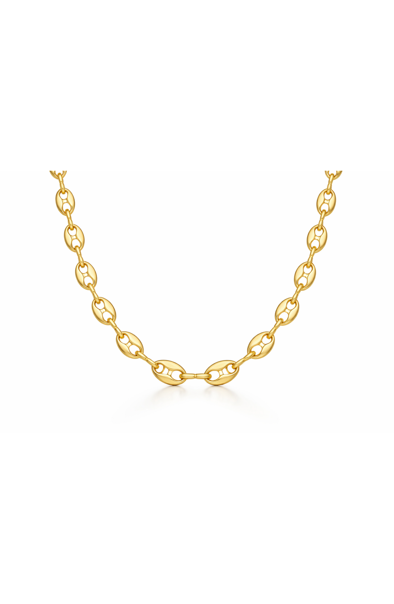 Donatello Gian Gold-Plated Fancy Link Necklace, Main, color, Gold