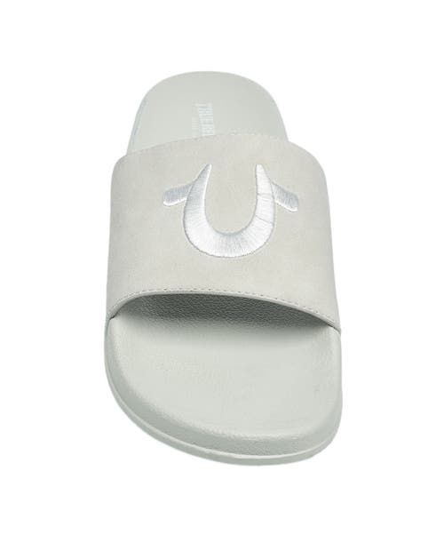 True Religion Asap Logo Slide In Grey
