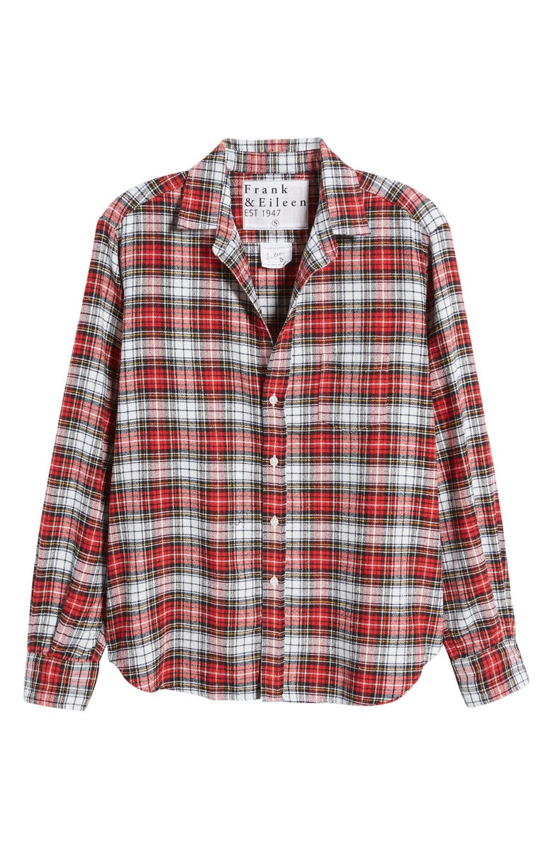 Frank & Eileen Eileen Plaid Relaxed Fit Cotton Button-Up Shirt, Alternate, color,
