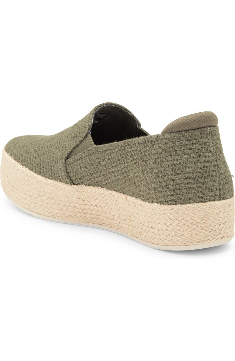 SKECHERS x Martha Stewart BOBS Sesame Slip-On Sneaker, Alternate, color, Olv-Olive