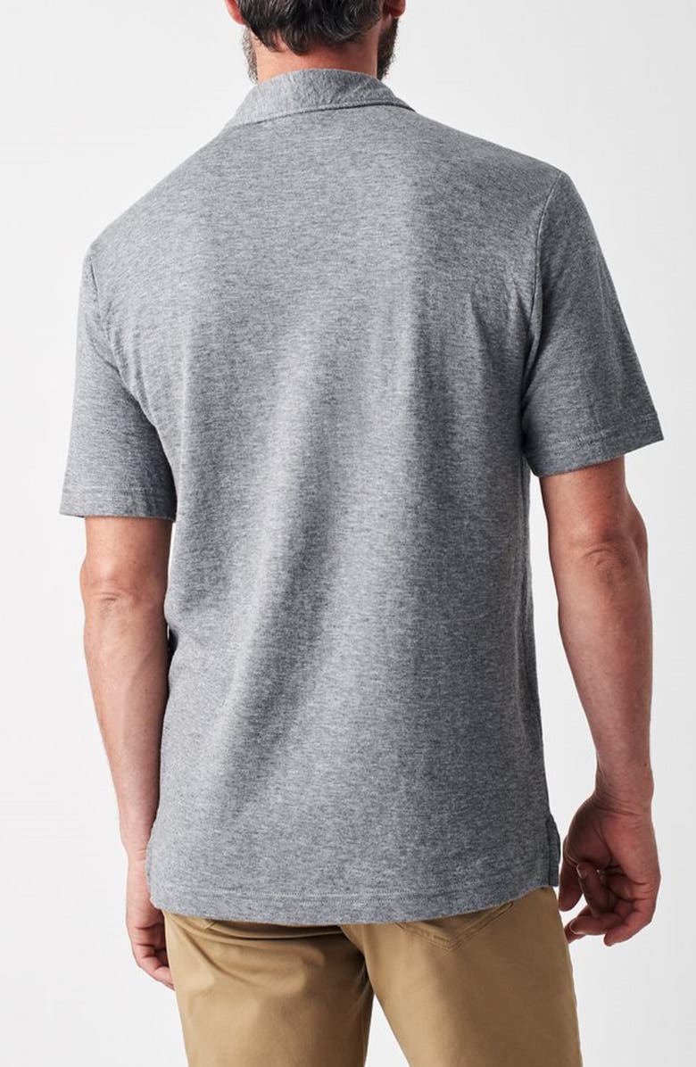 Faherty Cloud Cotton Blend Polo, Alternate, color, 