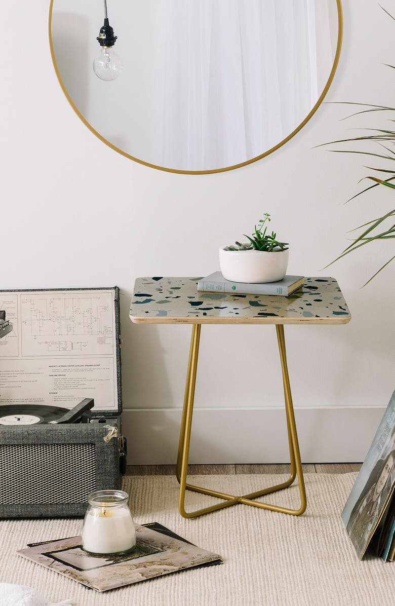 Deny Designs Terrazzo Side Table, Alternate, color,