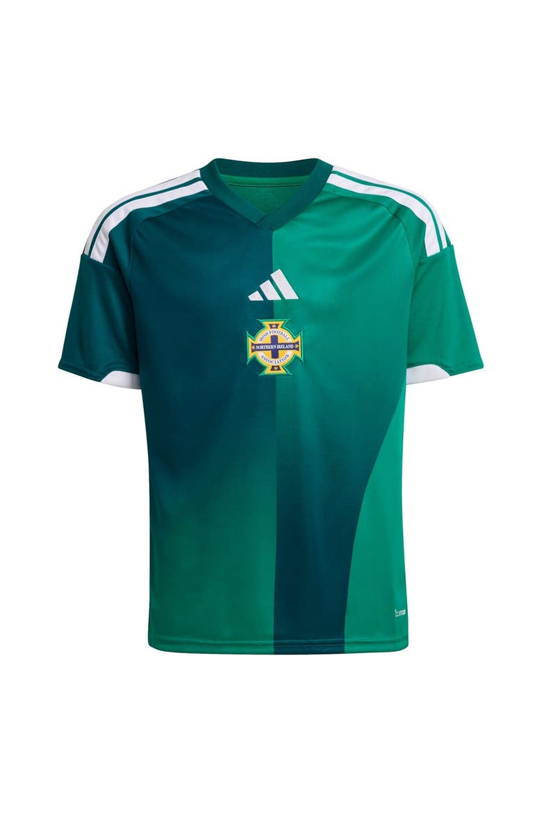 Youth adidas  Green Northern Ireland National Team FIFA x World Cup 2026 Home Replica Jersey, Alternate, color, Green