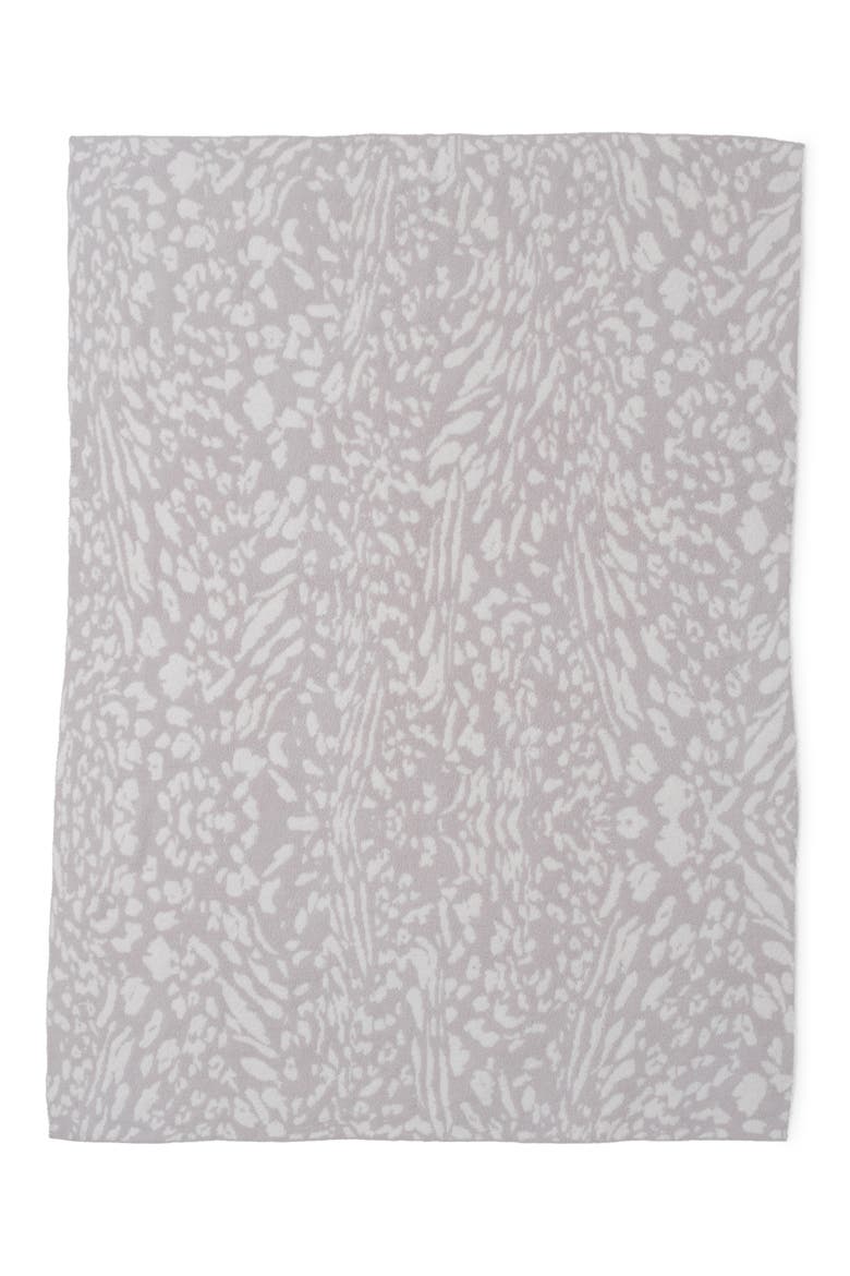 CozyChic® Leopard Throw Blanket, Alternate, color, STONE/ CREAM