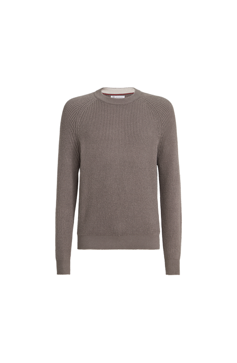 English Rib knit sweater