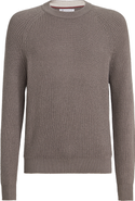 Brunello Cucinelli English Rib knit sweater
