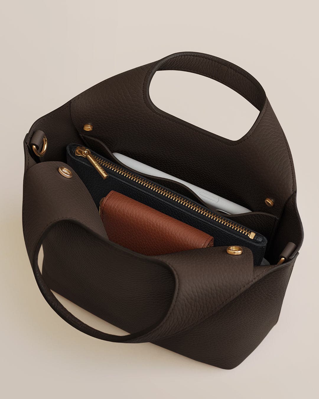 Mini System Tote, Alternate, color, Mocha
