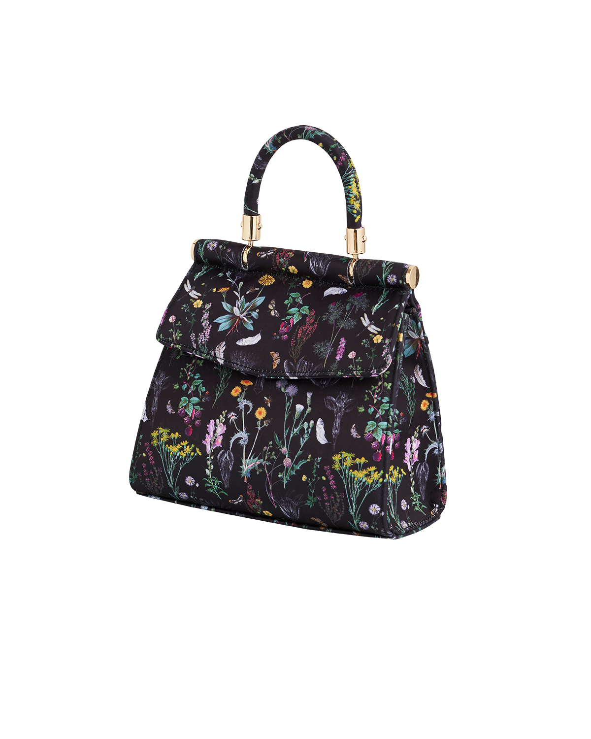 Fable England Wilderness Black Mini Top Handle Tote, Alternate, color, Black