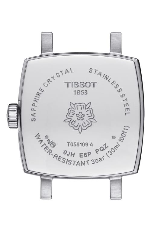 Tissot Lovely Wild Diamond Leather Strap Watch, 20mm In Multi