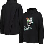 LEVELWEAR Women's Levelwear Black Boston Celtics Sunset Pullover Sweatshirt