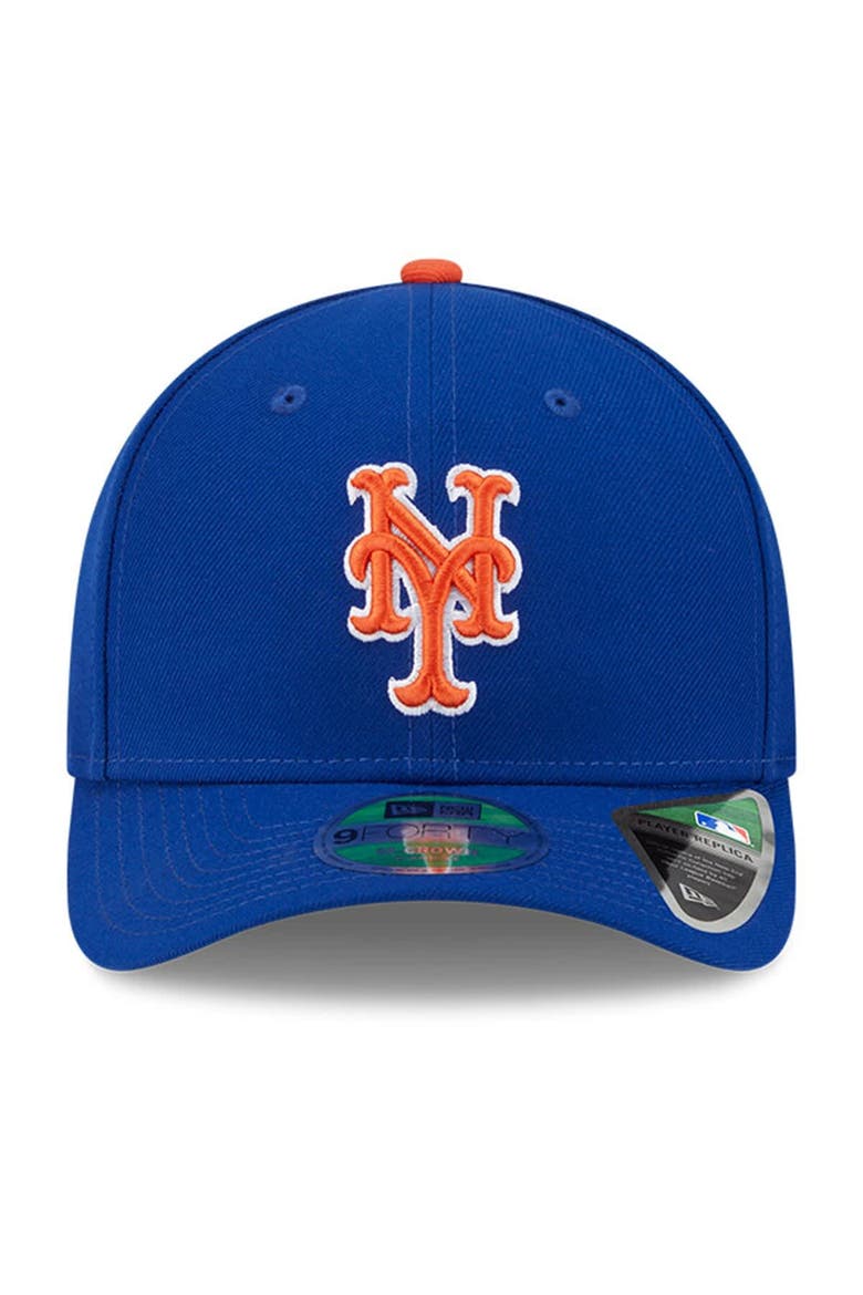 Men's New Era  Royal New York Mets Player Replica 9FORTY Adjustable Hat, Alternate, color, Royal