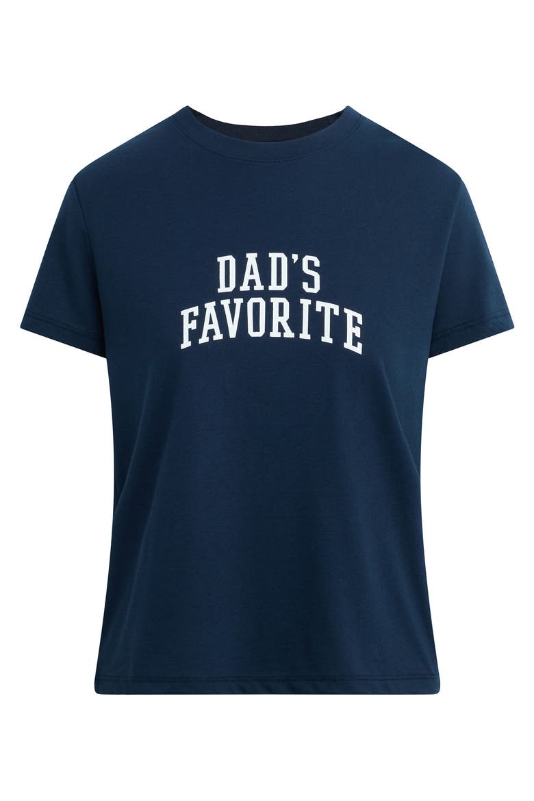 Dad's Favorite Graphic T-Shirt, Main, color, NAVY/ WHITE